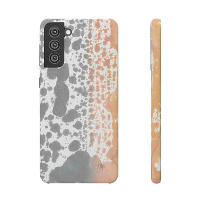 iPhone Samsung Galaxy Pixel5G Snap Case Phone Case Lava Waterfall