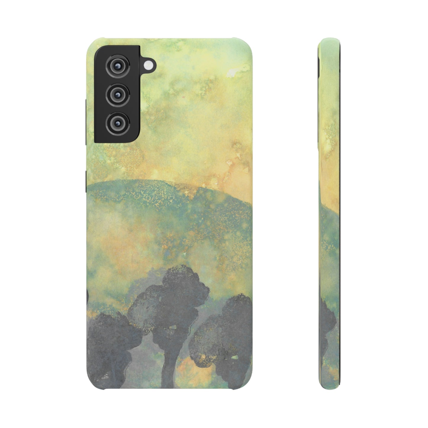 iPhone Samsung Galaxy Pixel5G Snap Case Phone Case Gentle Forest