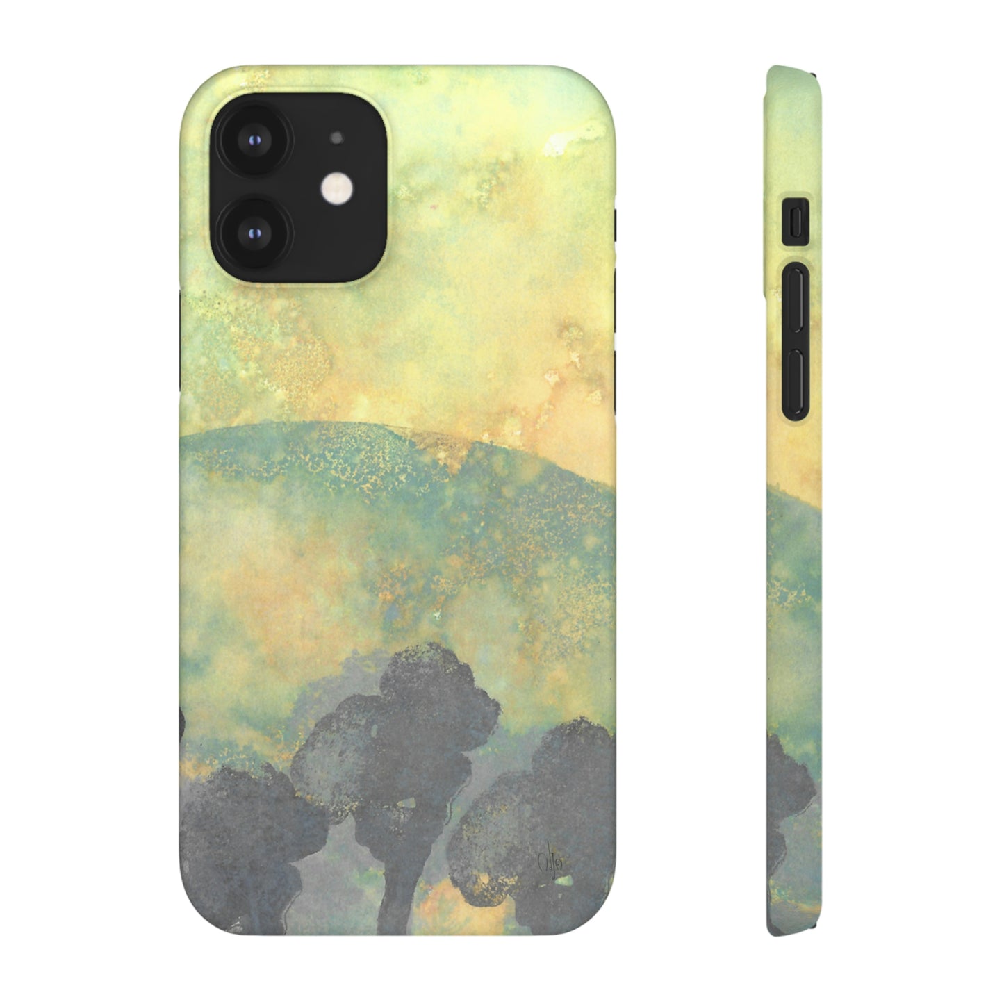 iPhone Samsung Galaxy Pixel5G Snap Case Phone Case Gentle Forest