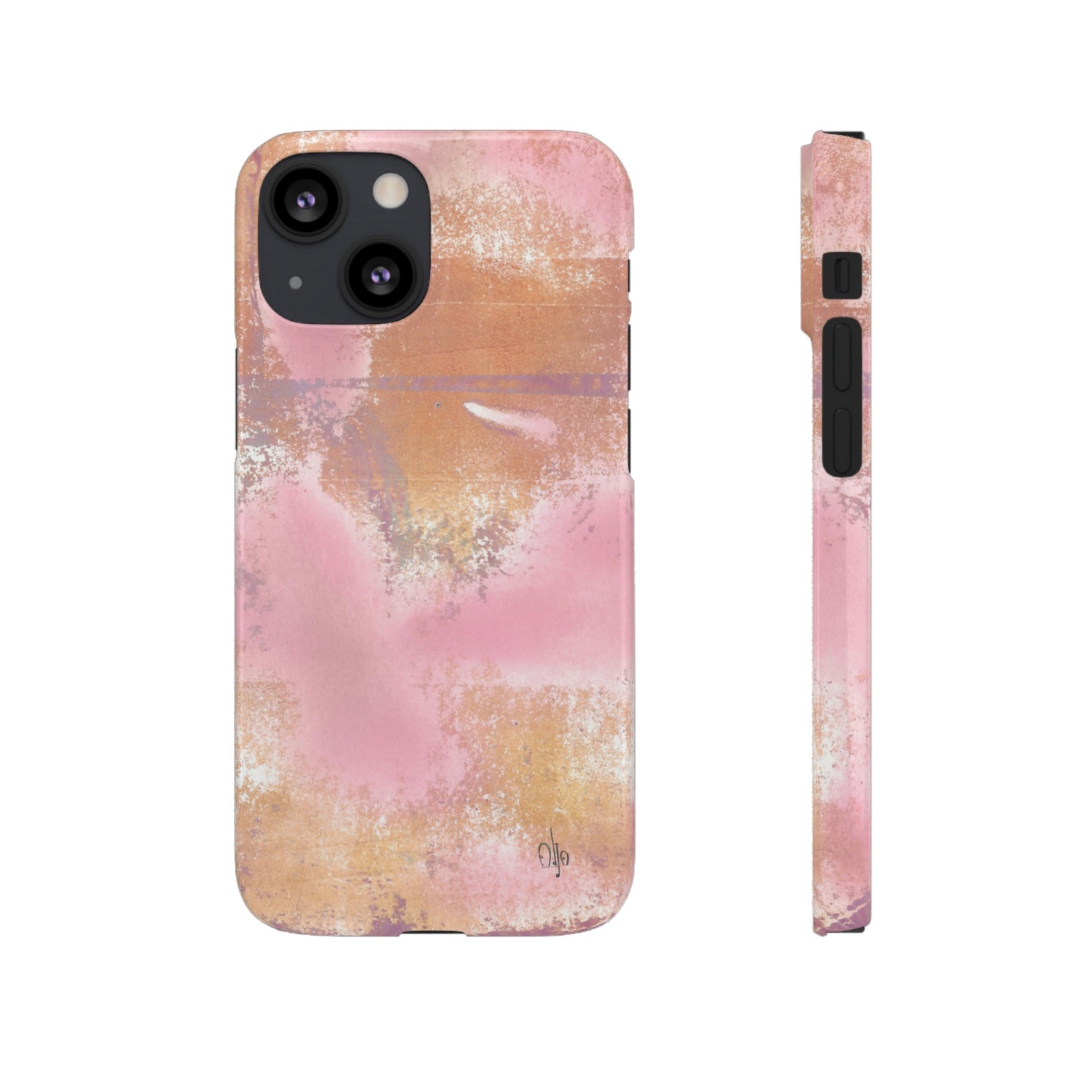 iPhone Samsung Galaxy Pixel5G Snap Case Phone Case Passionate Pink