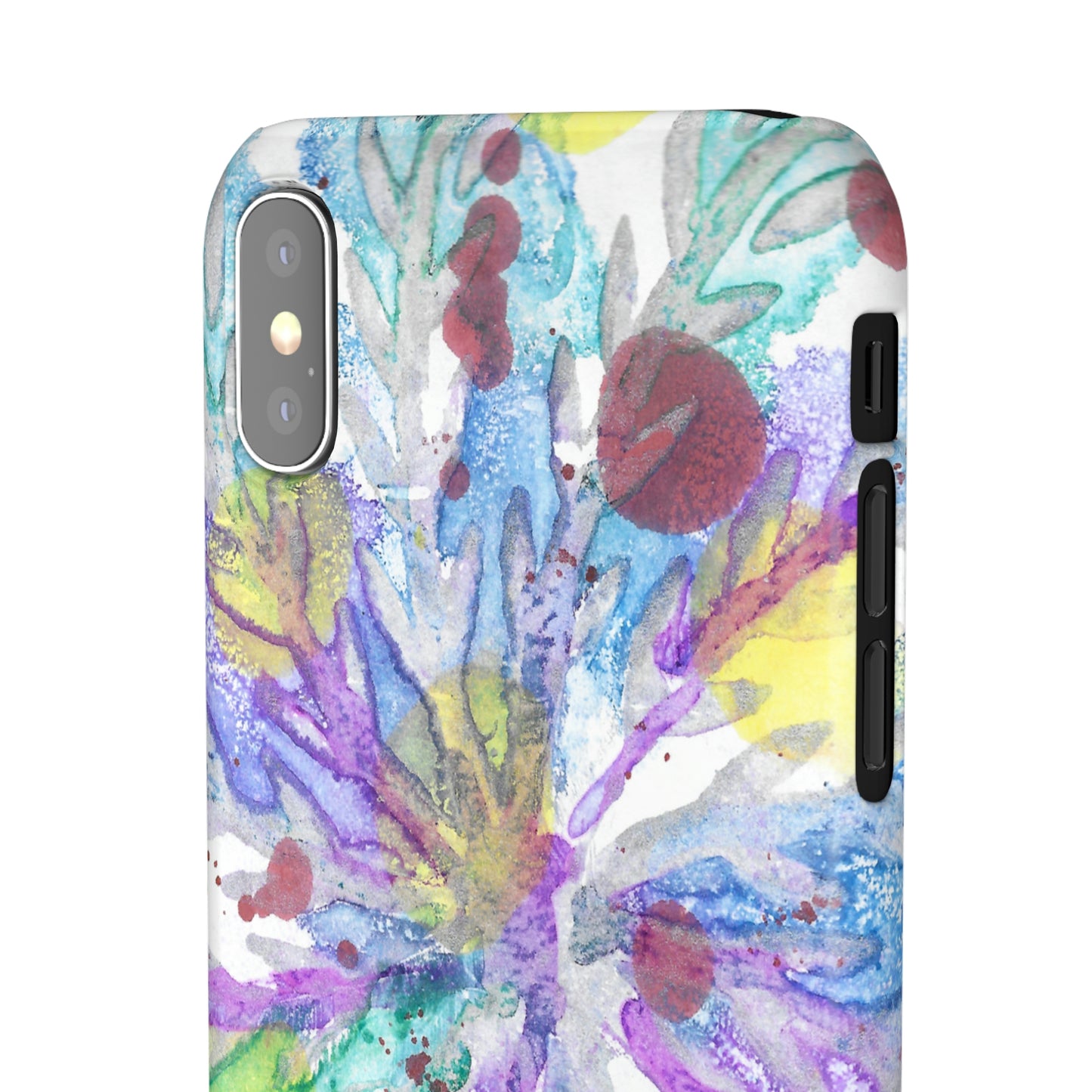 iPhone Samsung Galaxy Pixel5G Snap Case Phone Case Winter Colors