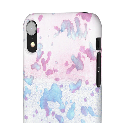 iPhone Samsung Galaxy Pixel5G Snap Case Phone Case Mineral Splashes