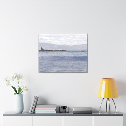 Lighthouse Point Canvas Print - Alja Design