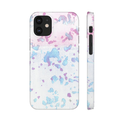 iPhone Samsung Galaxy Pixel5G Snap Case Phone Case Mineral Splashes