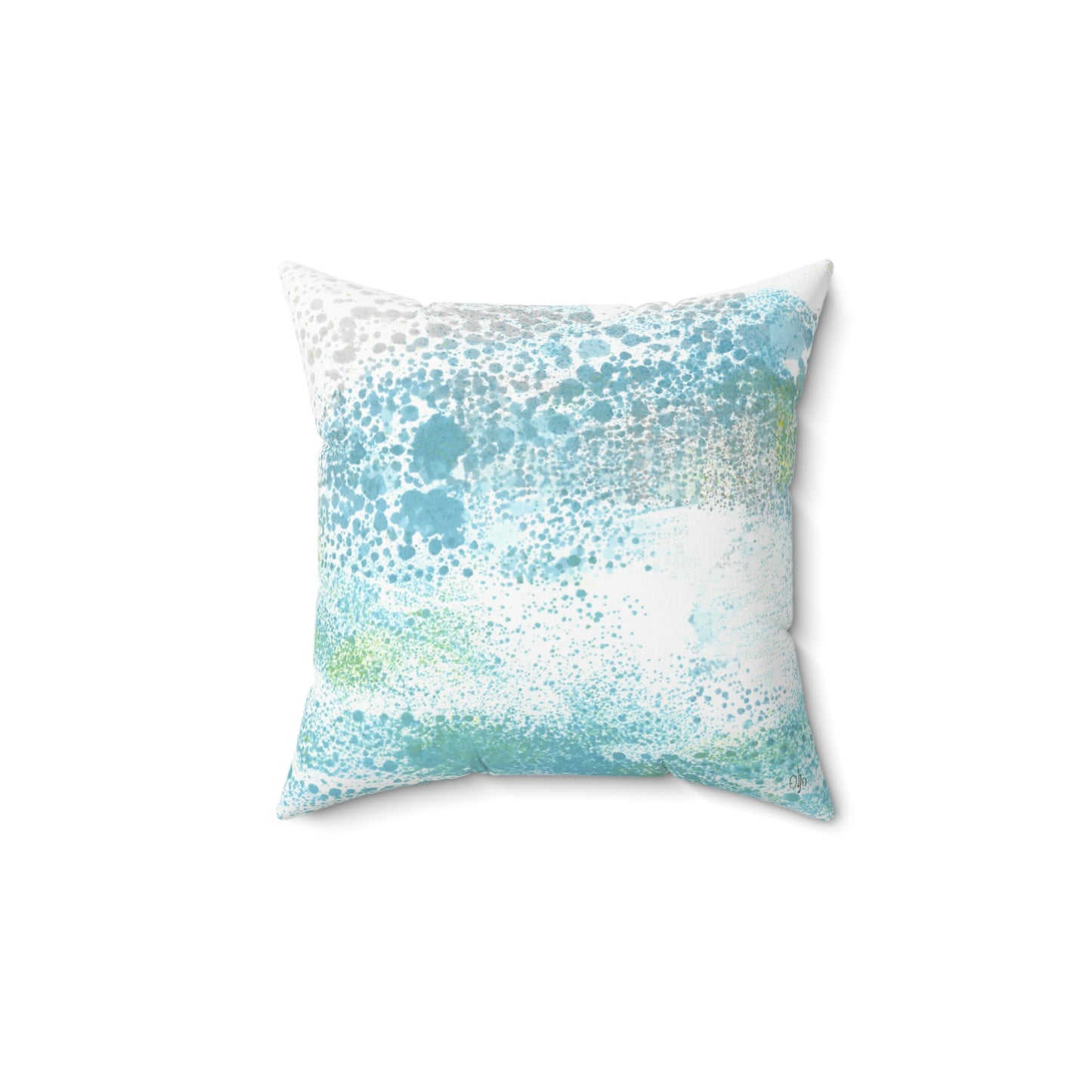 Gentle Rain Two Square Pillow - Alja Design