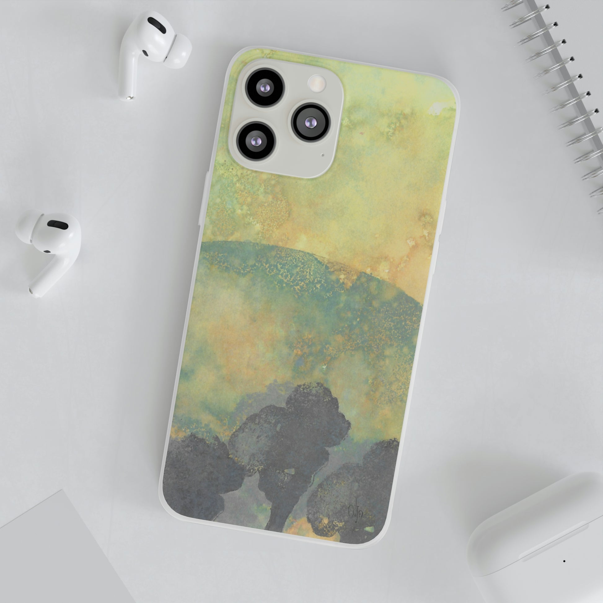 iPhone and Samsung Galaxy Flexi Phone Case Gentle Forest - Alja Design