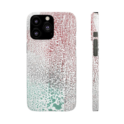 iPhone Samsung Galaxy Pixel5G Snap Case Phone Case Gradient Drip