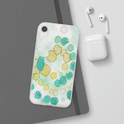 iPhone and Samsung Galaxy Flexi Phone Case Deep Bubbles - Alja Design