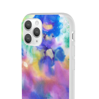 iPhone and Samsung Galaxy Flexi Phone Case Euphoric Colors - Alja Design