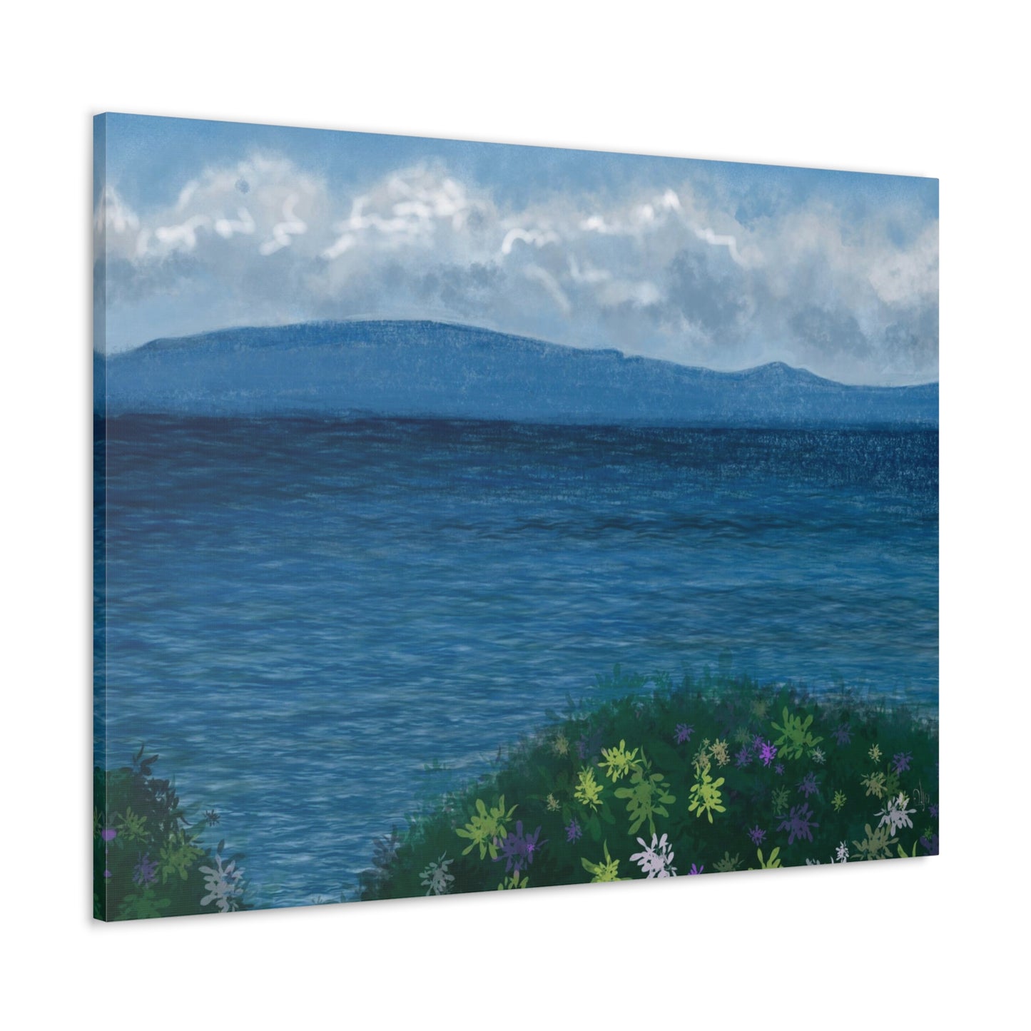 Monterey Bay Canvas Print - Alja Design