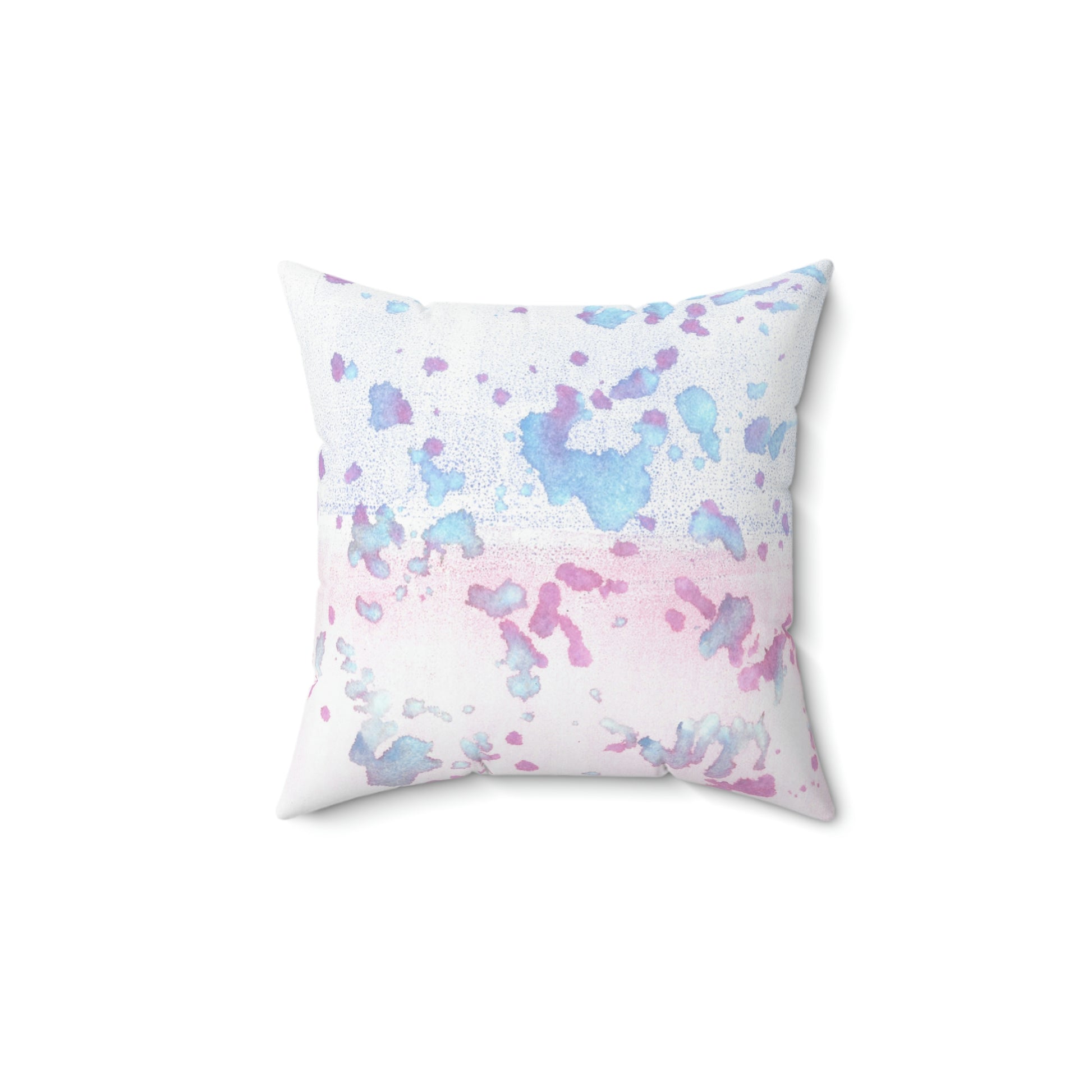 Mineral Splashes Square Pillow - Alja Design