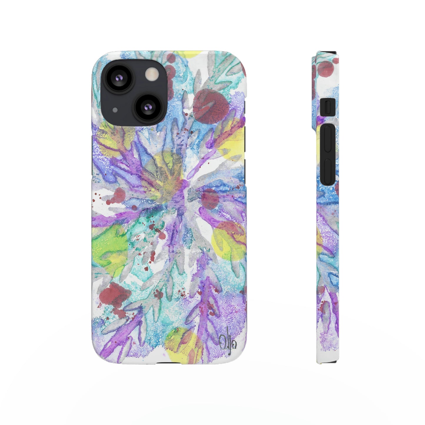 iPhone Samsung Galaxy Pixel5G Snap Case Phone Case Winter Colors