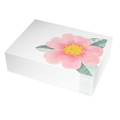 Camellia Folded Greeting Card