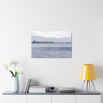 Lighthouse Point Canvas Print - Alja Design