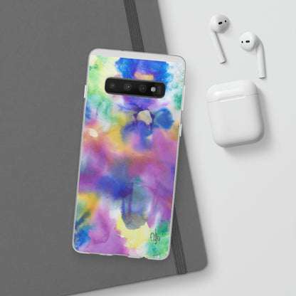 iPhone and Samsung Galaxy Flexi Phone Case Euphoric Colors - Alja Design