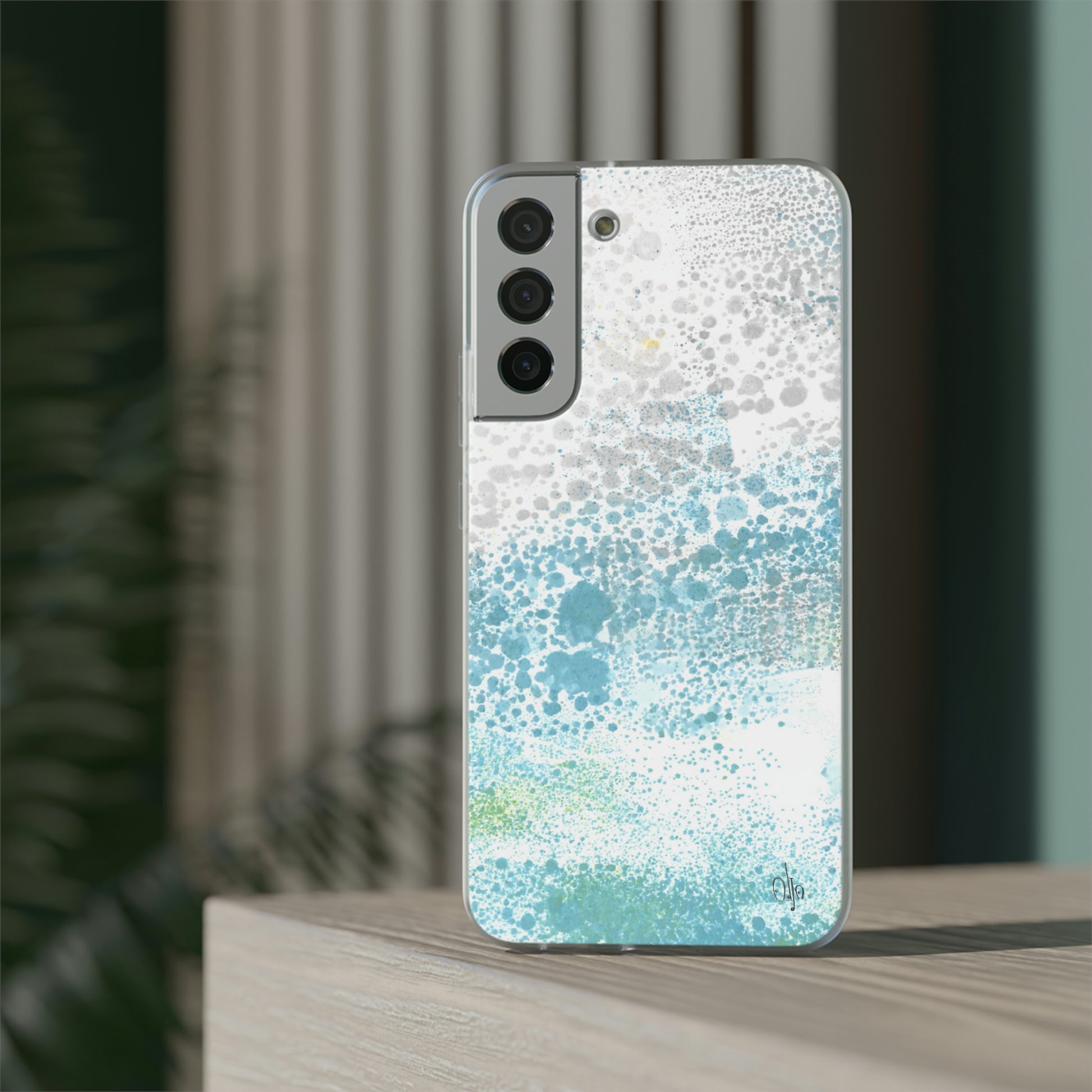 iPhone and Samsung Galaxy Flexi Phone Case Gentle Rain - Alja Design