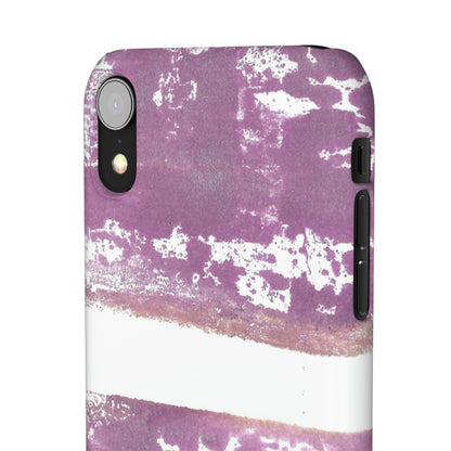 iPhone Samsung Galaxy Pixel5G Snap Case Phone Case Purple Horizon