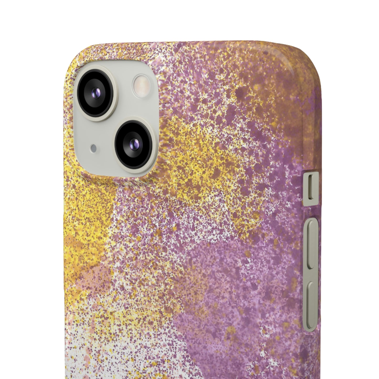 iPhone Samsung Galaxy Pixel5G Snap Case Phone Case Purple Blocks