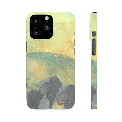 iPhone Samsung Galaxy Pixel5G Snap Case Phone Case Gentle Forest