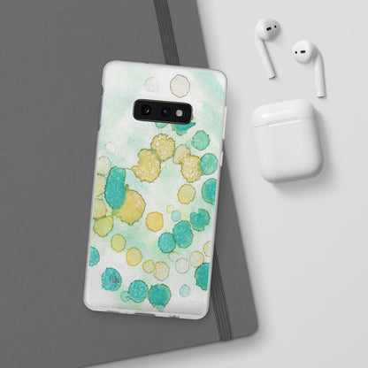 iPhone and Samsung Galaxy Flexi Phone Case Deep Bubbles - Alja Design