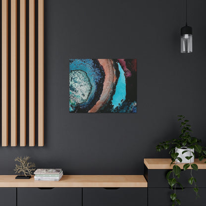 Inner Space 10 Canvas Print - Alja Design