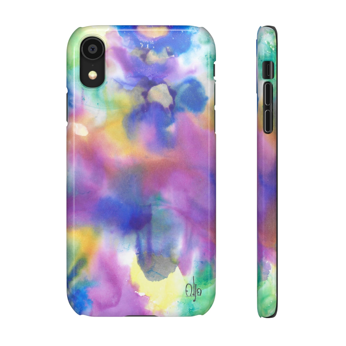 iPhone Samsung Galaxy Pixel5G Snap Case Phone Case Euphoric Colors