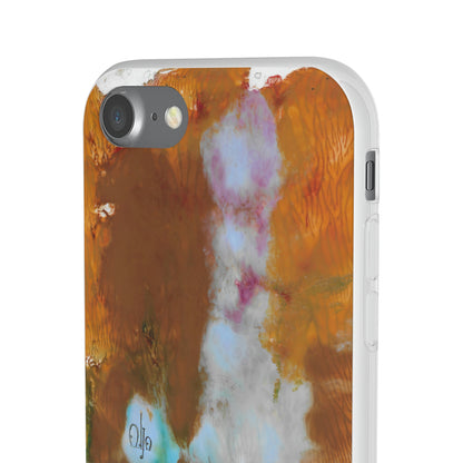 iPhone and Samsung Galaxy Flexi Phone Case Yellow Cascade - Alja Design