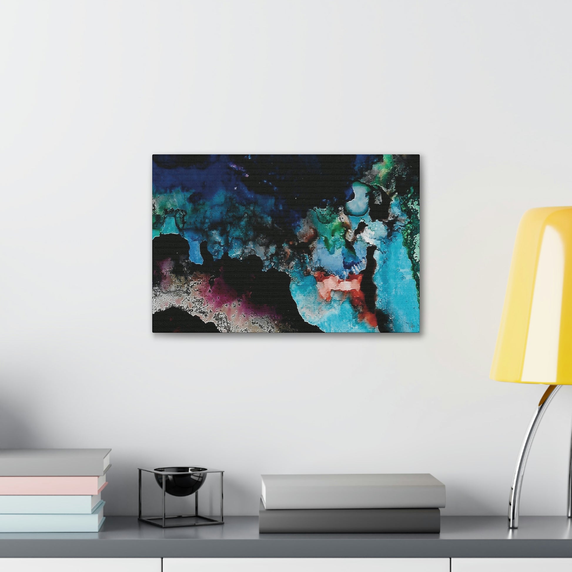 Inner Space 3 Canvas Print - Alja Design