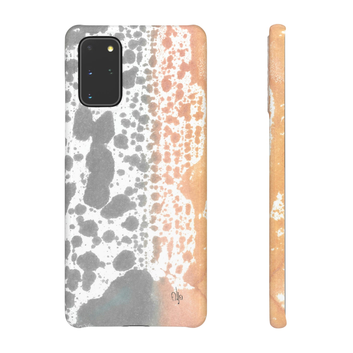 iPhone Samsung Galaxy Pixel5G Snap Case Phone Case Lava Waterfall