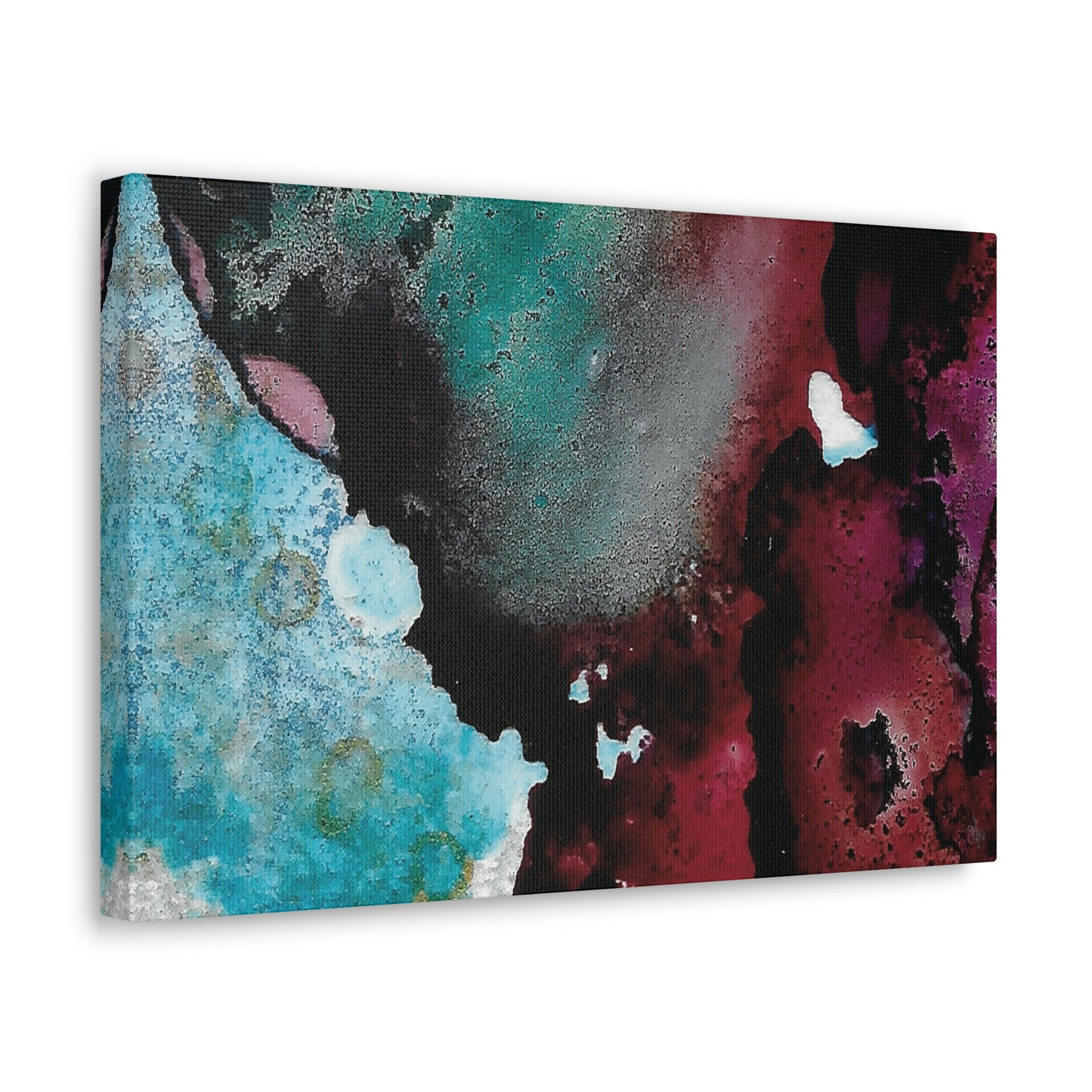 Inner Space 6 Canvas Print - Alja Design