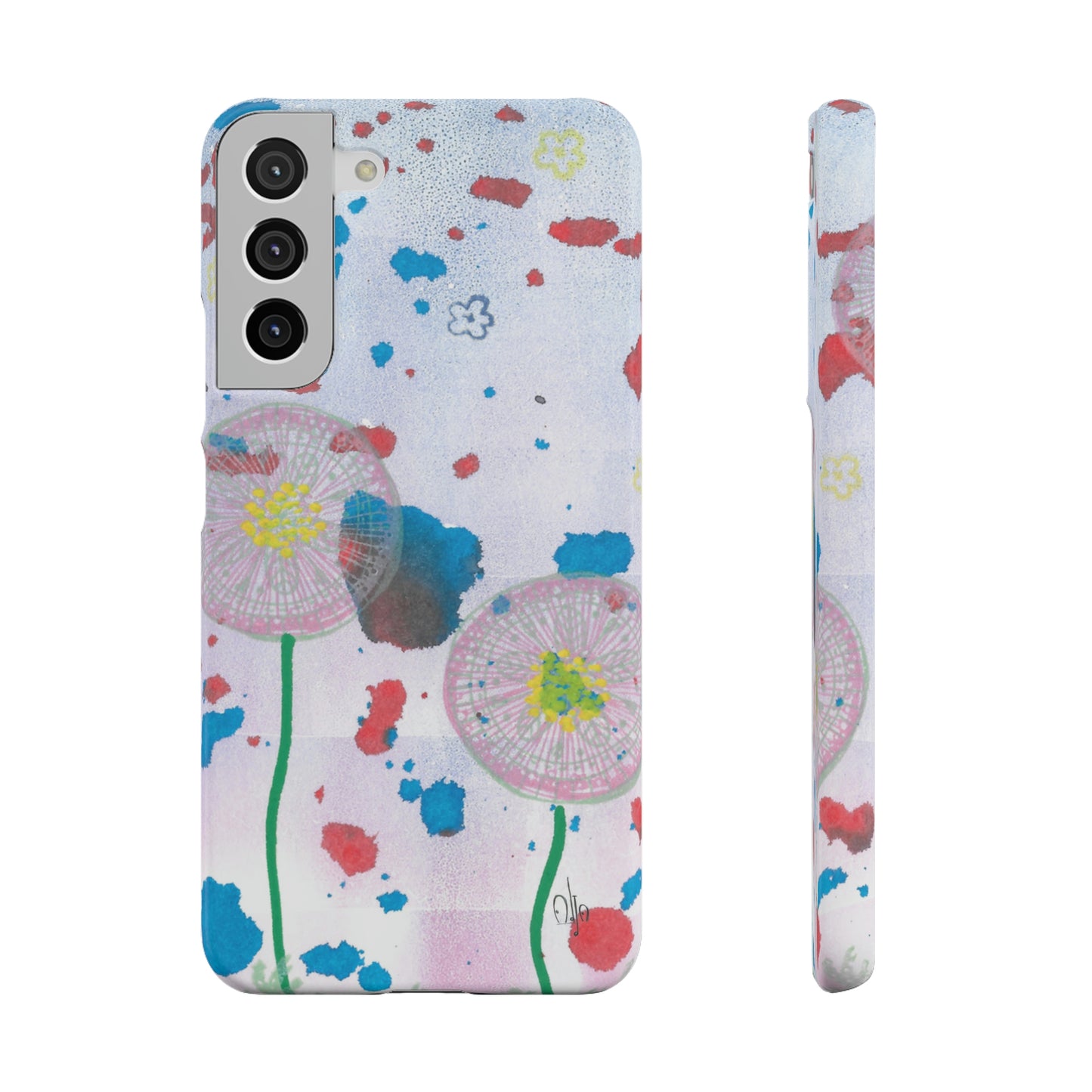 iPhone Samsung Galaxy Pixel5G Snap Case Phone Case Dandelion Party