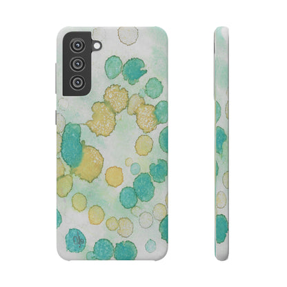 iPhone Samsung Galaxy Pixel5G Snap Case Phone Case Deep Bubbles