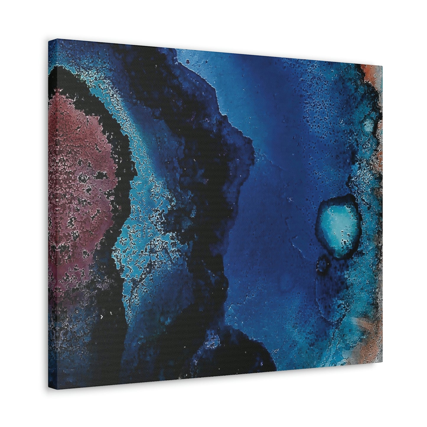 Inner Space 8 Canvas Print - Alja Design