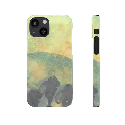 iPhone Samsung Galaxy Pixel5G Snap Case Phone Case Gentle Forest