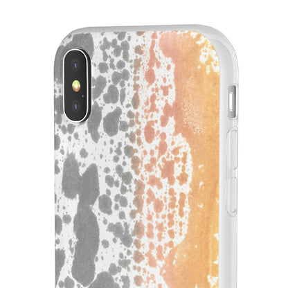 iPhone and Samsung Galaxy Flexi Phone Case Lava Waterfall - Alja Design