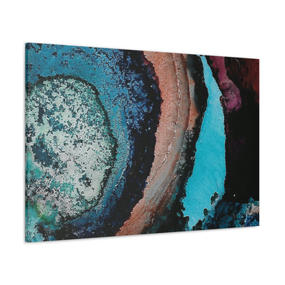 Inner Space 10 Canvas Print - Alja Design