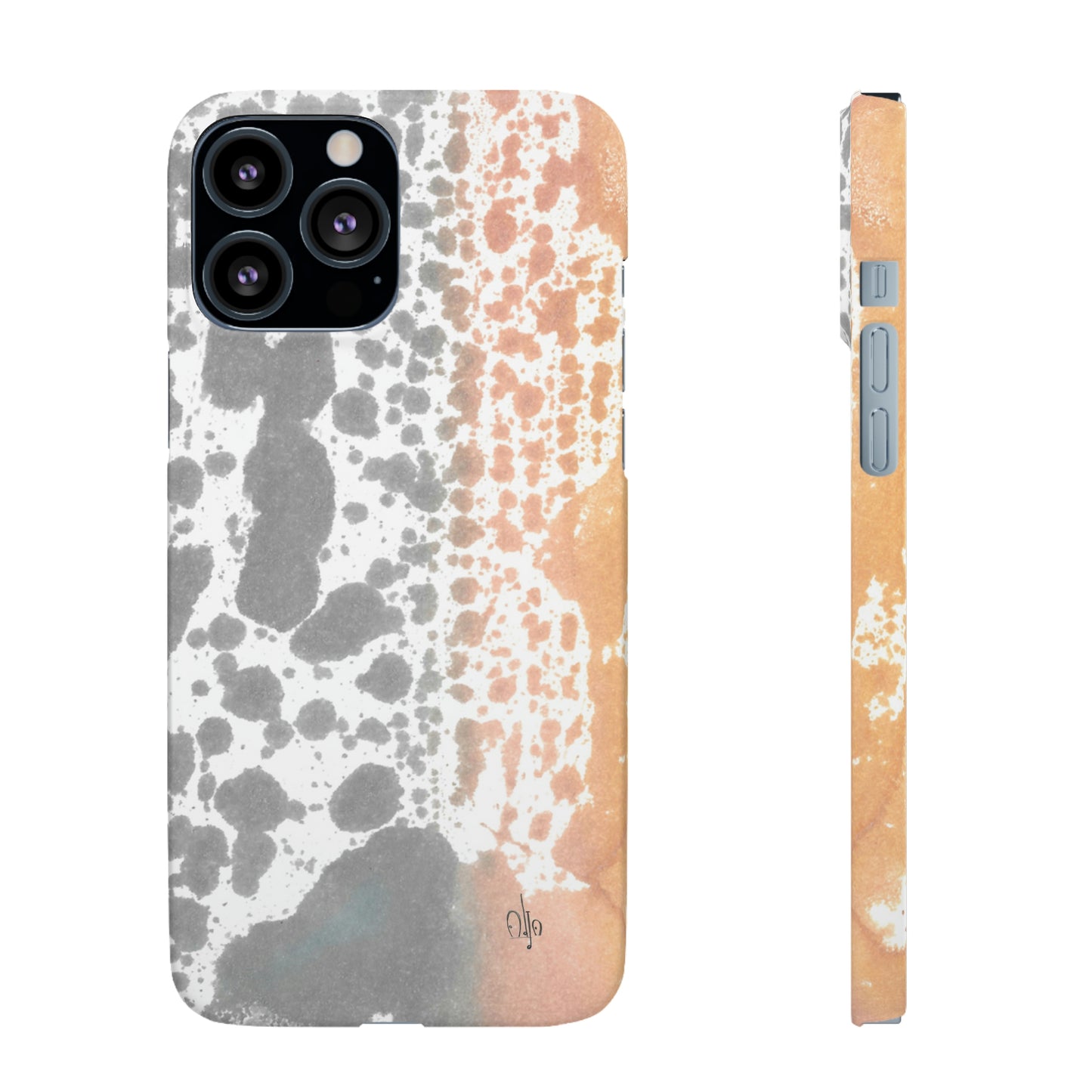 iPhone Samsung Galaxy Pixel5G Snap Case Phone Case Lava Waterfall