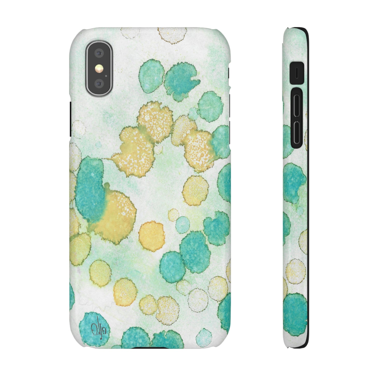 iPhone Samsung Galaxy Pixel5G Snap Case Phone Case Deep Bubbles