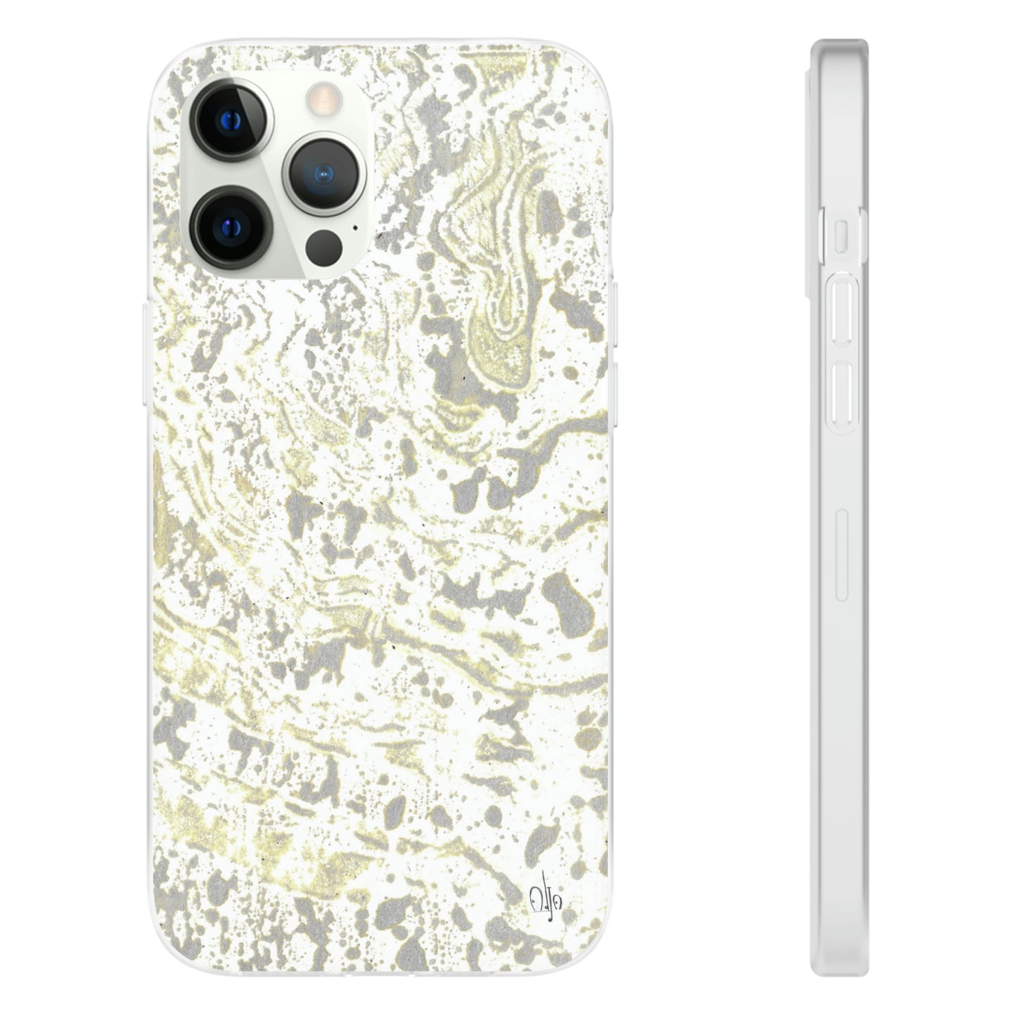 iPhone and Samsung Galaxy Flexi Phone Case Sandy Shells - Alja Design