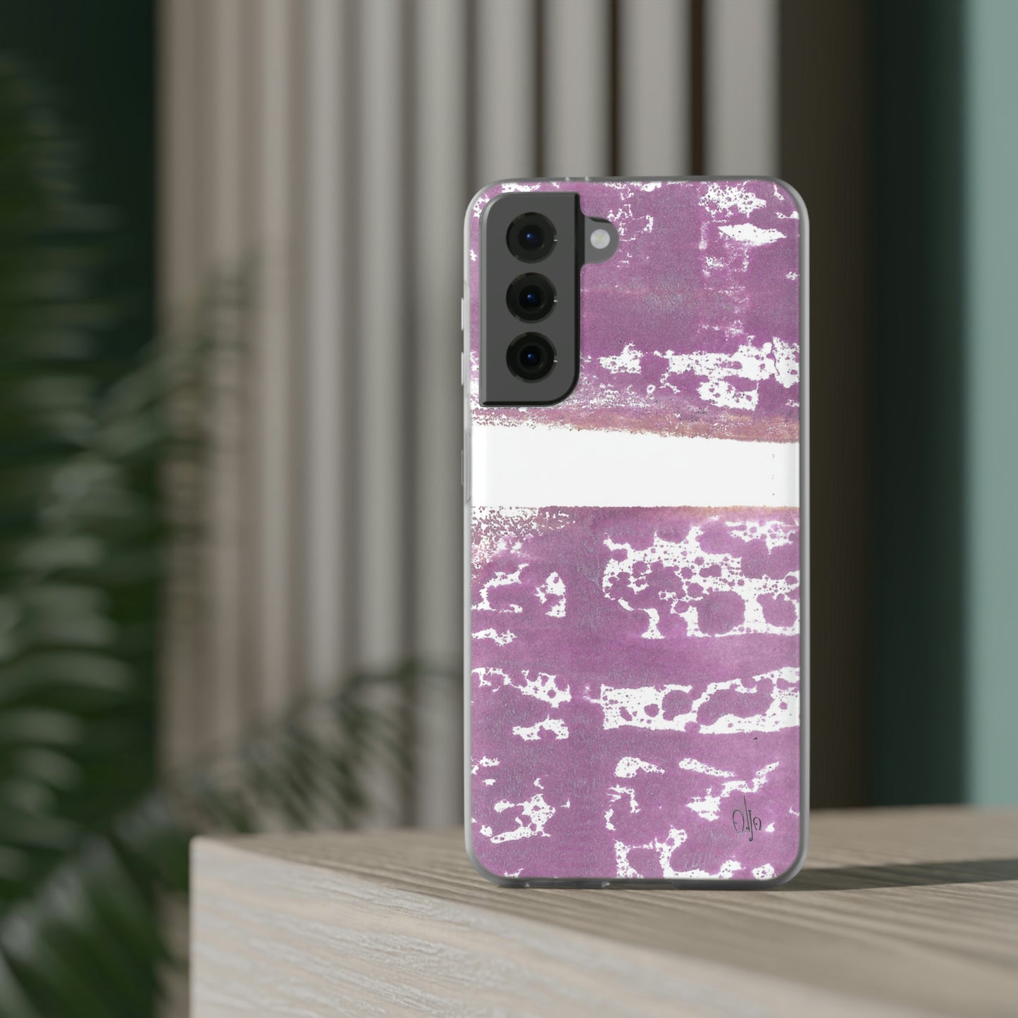 iPhone and Samsung Galaxy Flexi Phone Case Purple Horizon - Alja Design