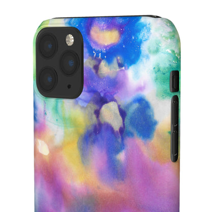 iPhone Samsung Galaxy Pixel5G Snap Case Phone Case Euphoric Colors