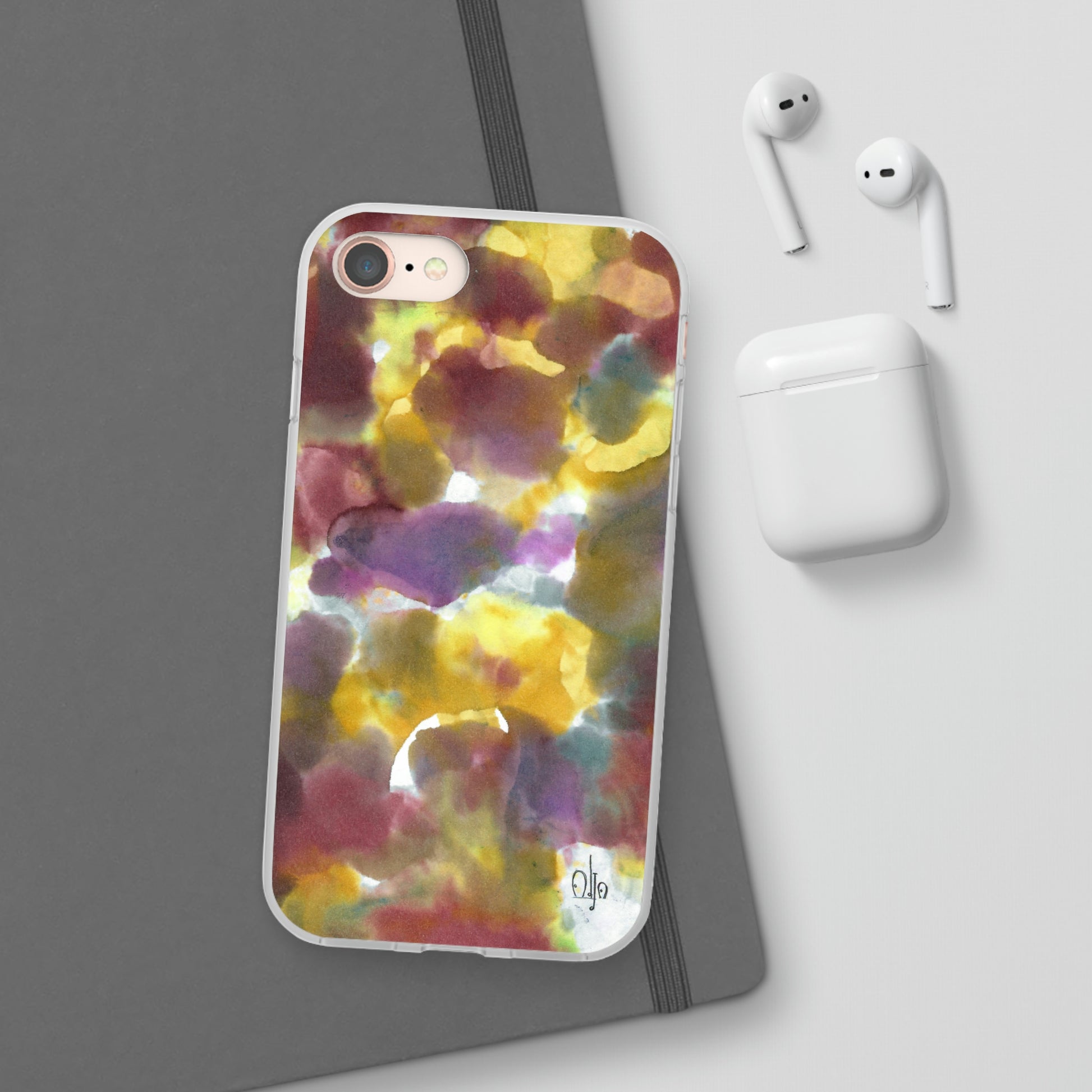 iPhone and Samsung Galaxy Flexi Phone Case Summer Clouds - Alja Design