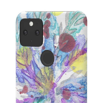 iPhone Samsung Galaxy Pixel5G Snap Case Phone Case Winter Colors