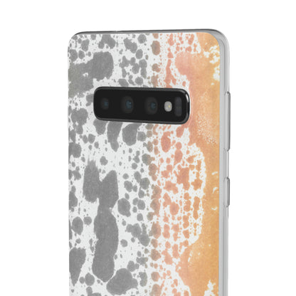 iPhone and Samsung Galaxy Flexi Phone Case Lava Waterfall - Alja Design