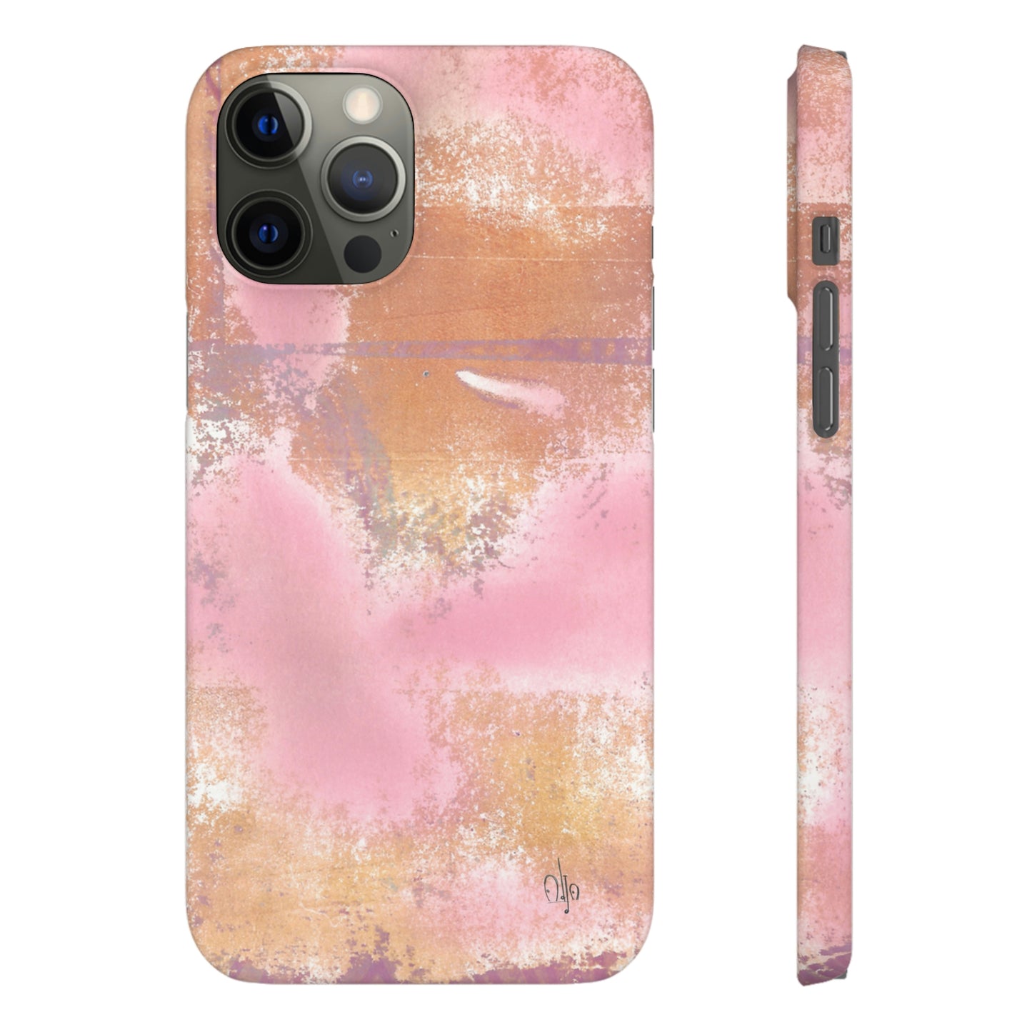 iPhone Samsung Galaxy Pixel5G Snap Case Phone Case Passionate Pink