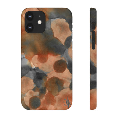 iPhone Samsung Galaxy Pixel5G Snap Case Phone Case Cool Magma