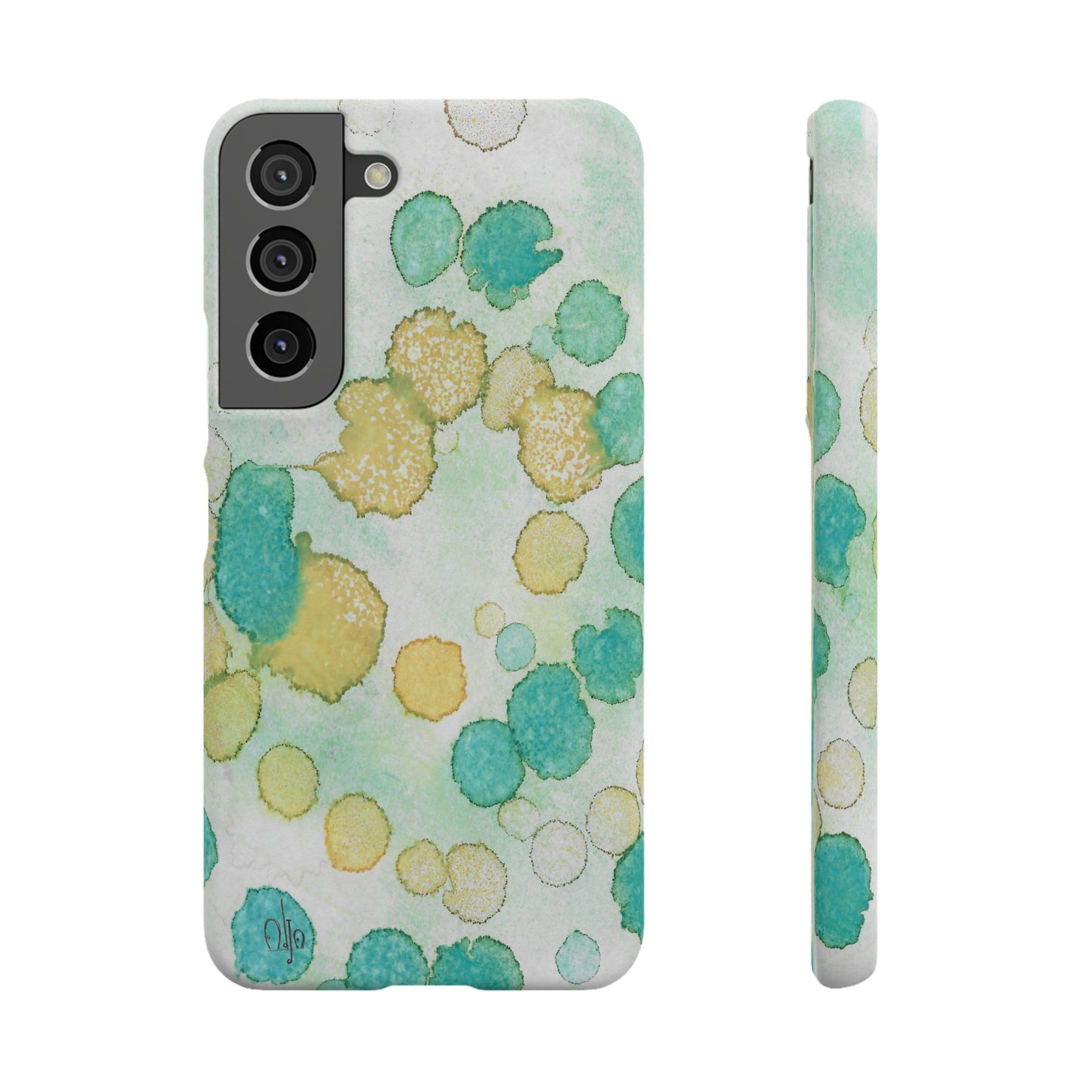 iPhone Samsung Galaxy Pixel5G Snap Case Phone Case Deep Bubbles