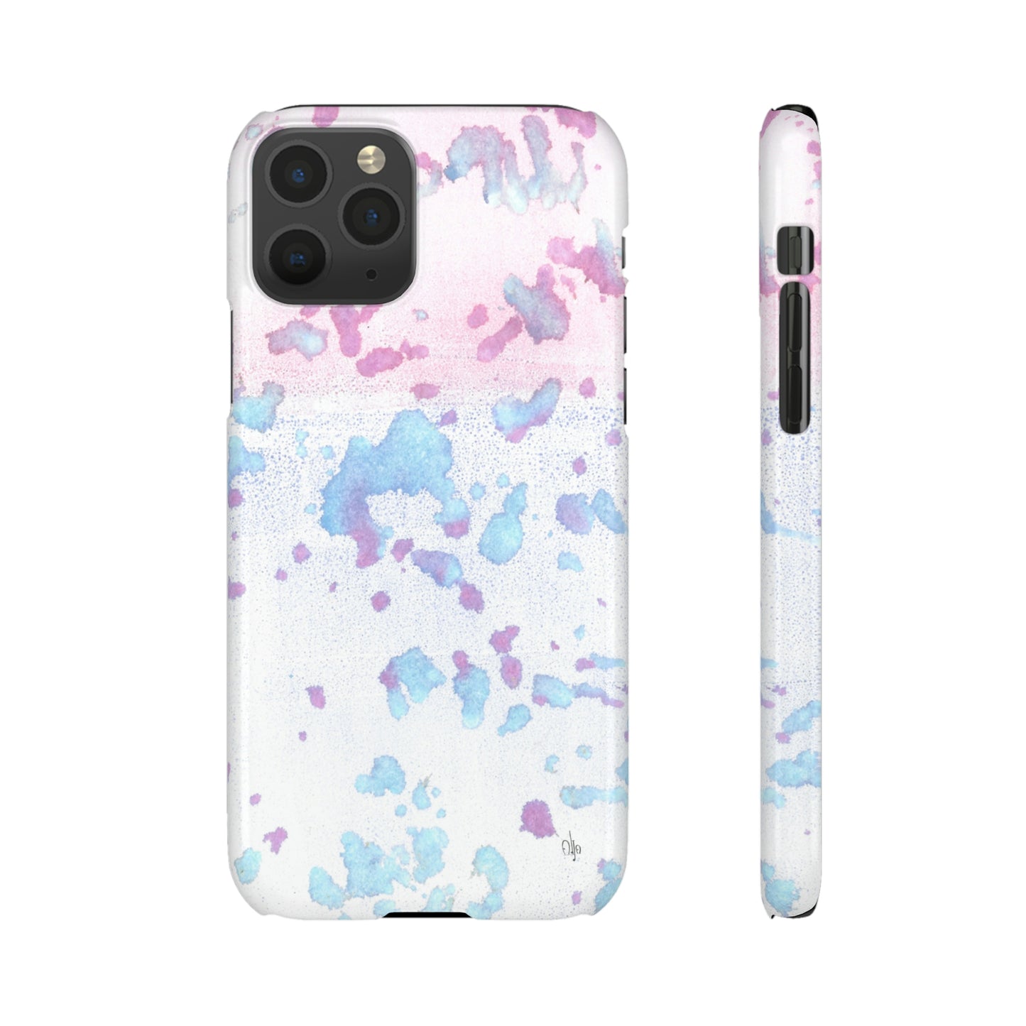 iPhone Samsung Galaxy Pixel5G Snap Case Phone Case Mineral Splashes