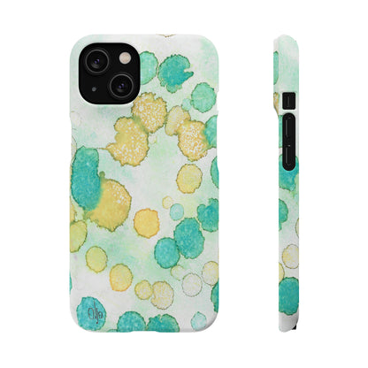 iPhone Samsung Galaxy Pixel5G Snap Case Phone Case Deep Bubbles