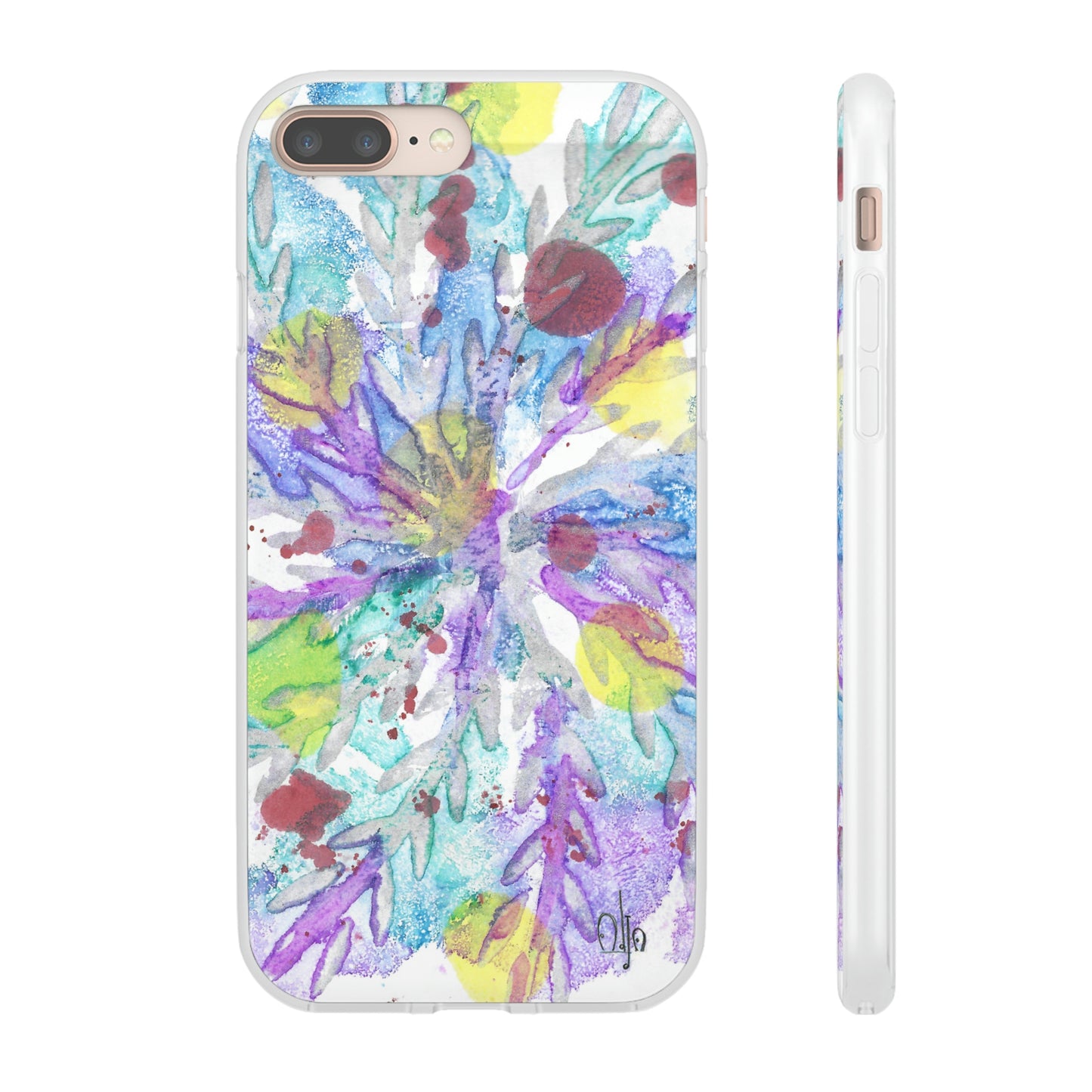 iPhone and Samsung Galaxy Flexi Phone Case Winter Colors - Alja Design